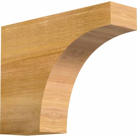 Ekena Millwork Huntington Rough Sawn Rafter Tail, Western Red Cedar, 4"W x 12"H x 16"L RFT04X12X16HUN00RWR